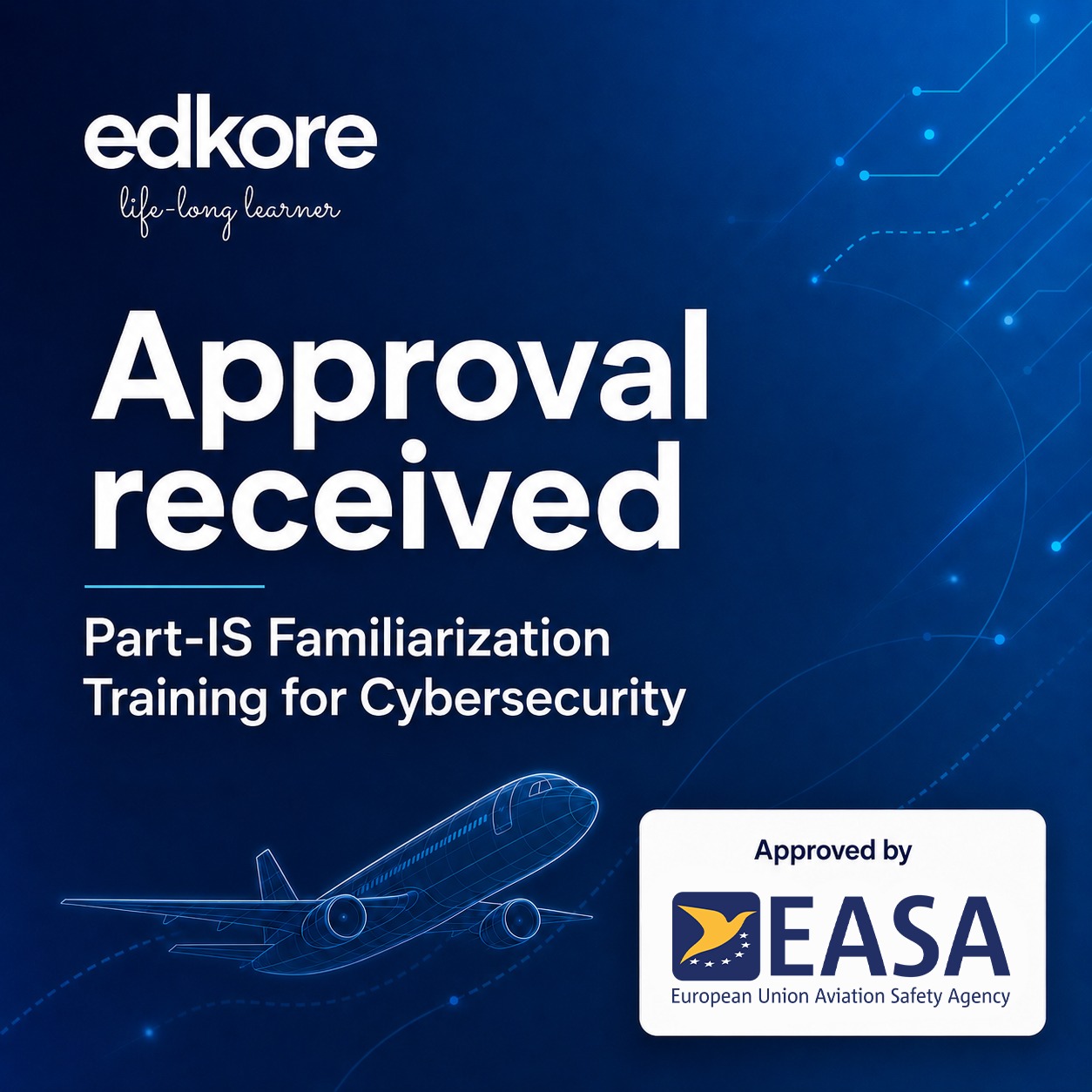 EDKORE, cursuri aprobate EASA