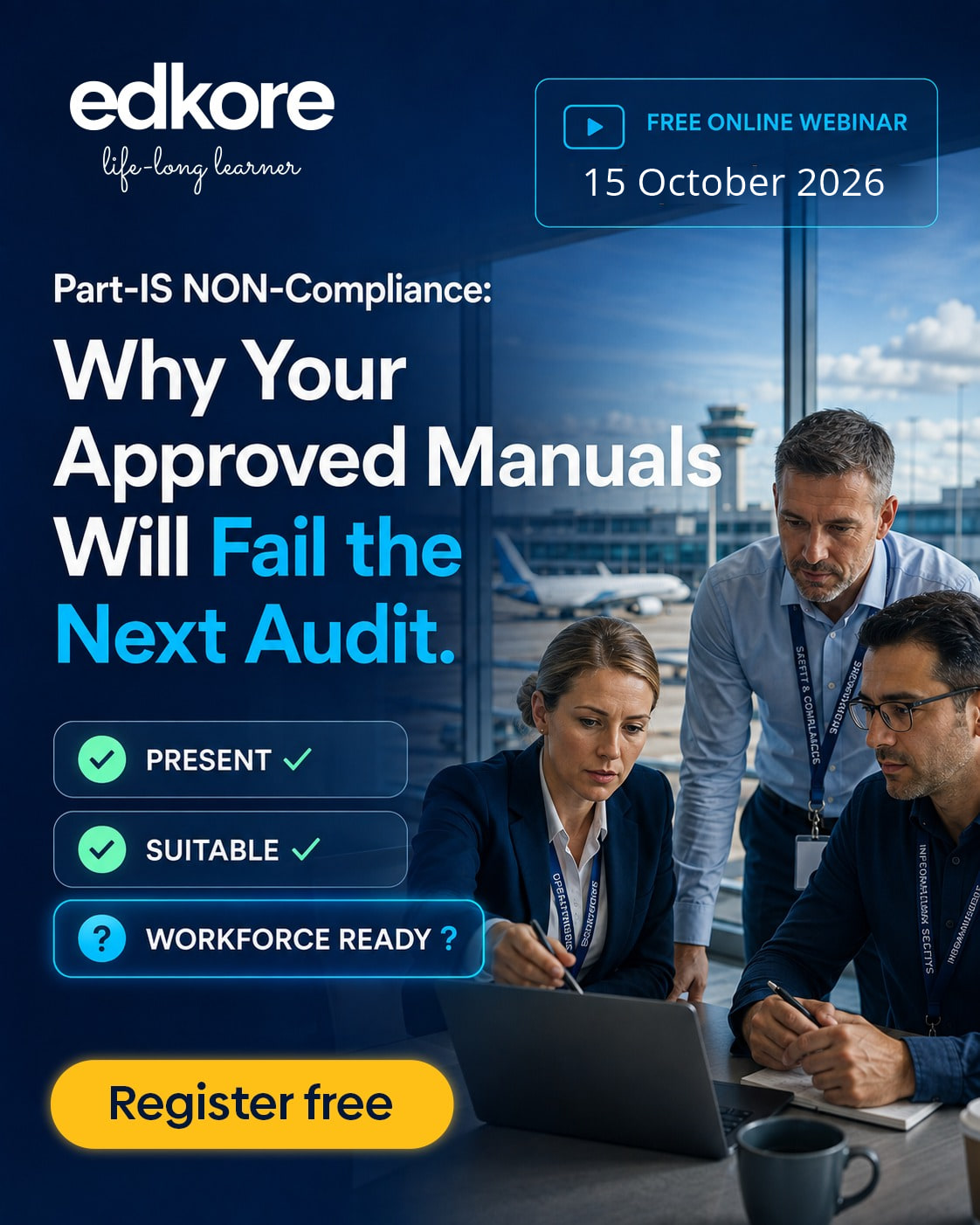 Part-IS Non-Compliance webinar, 15 October 2026